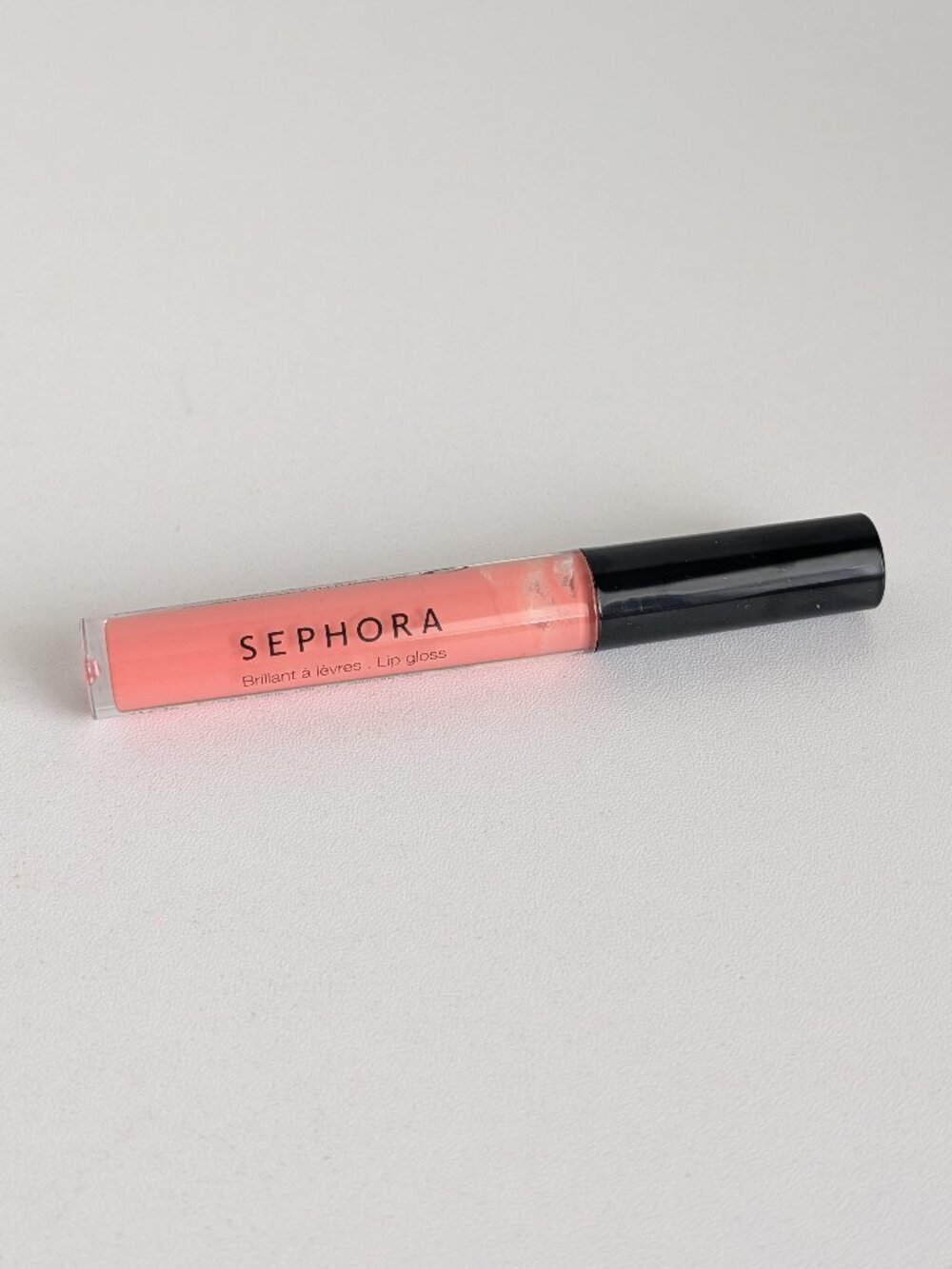 Sephora Sugar Coated Lip Gloss #8 PEACH PERFECTION Full Size 2ml/.068oz RARE HTF